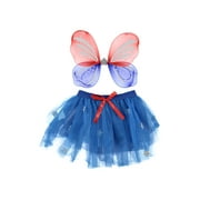 Way to Celebrate Patriotic Tutu with Wings