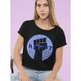 thumbnail image 2 of Bold Resist Statement Tee Crop Tee Women's, 2 of 4