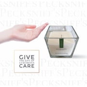 Pecksniffs Prestige Oud Wood & Vetiver Scented Square Candle | 1 Wick, 190g /6.7oz