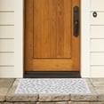 thumbnail image 4 of SAFAVIEH Courtyard Otis Spotted Indoor/Outdoor Area Rug, Ivory/Blue, 8' x 10', 4 of 14
