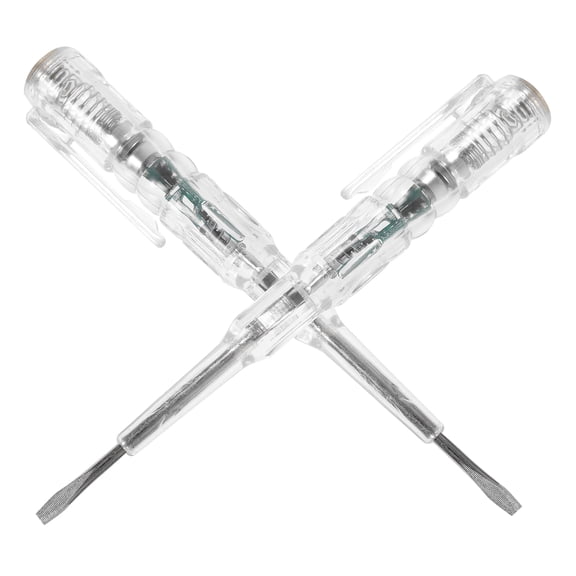 USHOBE Cable Live Dead Testing Screwdriver 2Pcs 5.5X0.5In