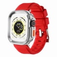 thumbnail image 1 of Correa de Silicona para Apple Watch con Funda Anticaída, Compatible con Todas las Series, 1 of 5