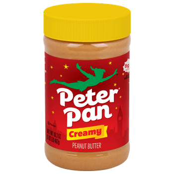 Peter Pan Creamy Peanut Butter, Gluten Free Peanut Butter, 16.3 OZ Jar