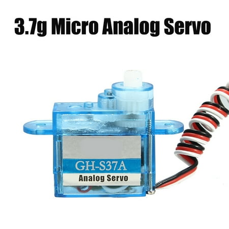 New York Helicopter Flight 1/2/6Pcs 3.7g Mini Analog Micro Linear Digital Servo Geared Motor For RC Airplane Flight Helicopter Plane Car Drone Boat ()