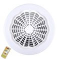 thumbnail image 4 of Ventilador Techo Con Luces 2 Colores Ventilador Techo Empotrado 30W (blanco), 4 of 9