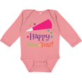 thumbnail image 3 of Inktastic Happy New Year party Boys or Girls Long Sleeve Baby Bodysuit, 3 of 5