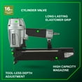 thumbnail image 4 of Metabo HPT Pneumatic 16-Ga Crown Stapler, Wide, N5024A2, 4 of 11