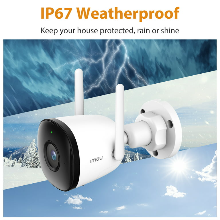Imou Outdoor Camera Wireless Wifi 4MP Zoom Night Vsion with Audio  WaterProof ONVIF 