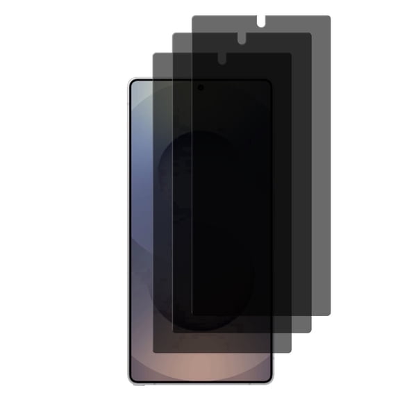 UZWZW 3 Pack (Not Support Fingerprint Unlock) Privacy Screen Protector for Samsung Galaxy S25 Ultra 5G Tempered Glass