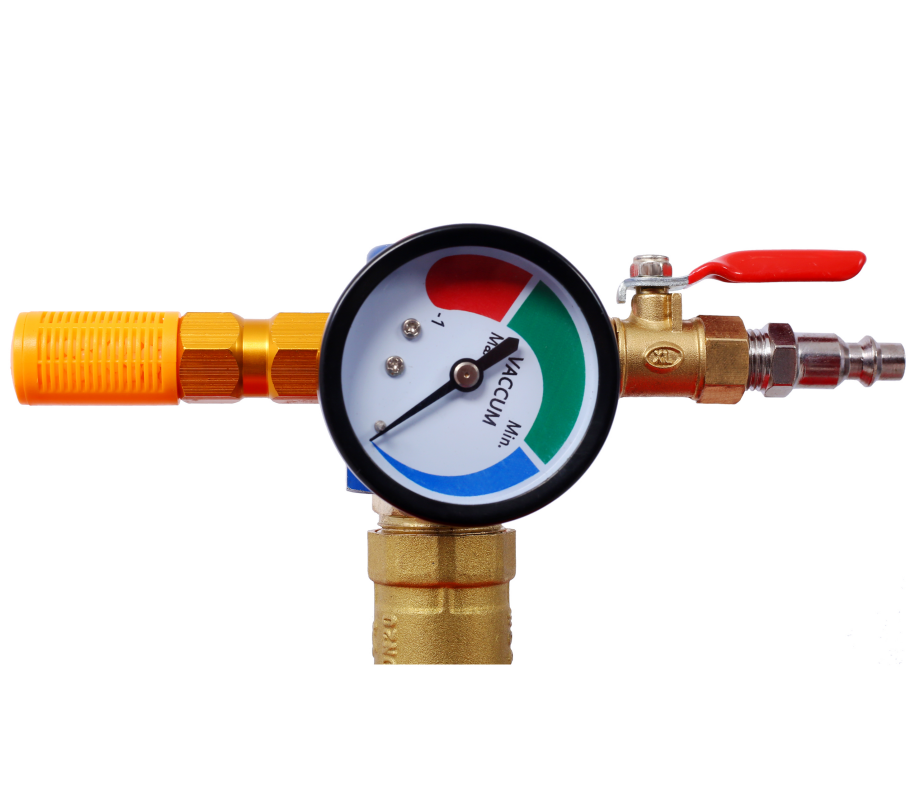 Pneumatic Oil Extractor Portable Fluid Evacuator with Integrated Level Gauge