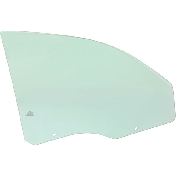 Door Glass Compatible with 2007-2010 Chrysler Sebring 2008-2014 Dodge Avenger Front, Right Passenger DD11309 GTNN