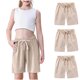 thumbnail image 5 of Odeerbi 2-10 Años Niños Niñas 3 Pcs Verano Algodón Lino Pantalones Cortos Entrenamiento Deportivos Cortos Lindo Color Sólido Pantalones Cortos Suaves Respirables, 5 of 9