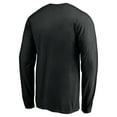 thumbnail image 3 of Men's Fanatics Black Los Angeles Rams 2021 NFC Champions Iconic Slant Long Sleeve T-Shirt, 3 of 4
