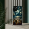 thumbnail image 3 of DistinctInk Clear Hybrid Case for Apple iPhone 13 Mini (5.4" Screen) - God's Love: Salvation and Eternal Life - Shockproof Protection, 3 of 8