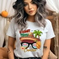 thumbnail image 2 of Straight Trippin Cancun T-Shirt, Unisex Vacation Graphic Tee, Natural, Size 4XL, 2 of 6