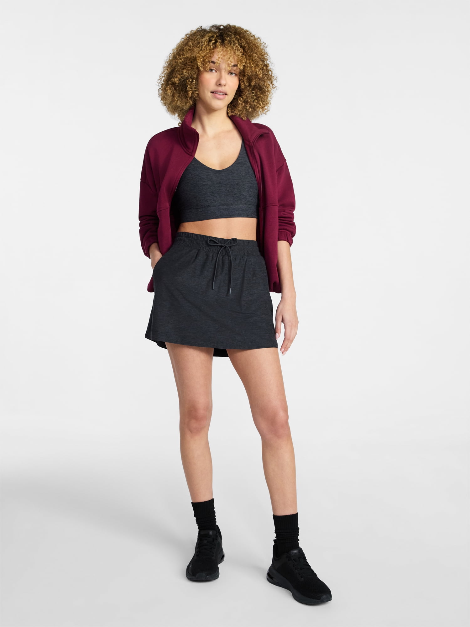 Athletic Works Women's ButterCore Skort, Sizes XS-XXXL