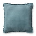 thumbnail image 3 of Loloi Dinah Almohada 18X18 Solo Funda Océano/Azul, 3 of 5