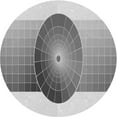 thumbnail image 1 of Ahgly Company Indoor Round Patterned Gray Goose Gray Area Rugs, 4' Round, 1 of 6