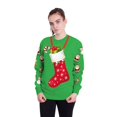 thumbnail image 1 of Ugly Christmas Sweatshirts for Men Essentials Pullovers Socks Graphic Sweatshirts Couple Vintage Streetwear Female Clothing, 1 of 4