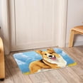 thumbnail image 6 of Corgi Dog Non-Slip Polyester Door Mat Floor Mats Bath Rugs Machine Washable, 6 of 6