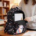 thumbnail image 5 of DISNIMO Cat Planet Print Lightweight Large School Backpack, Multi-pocket Durable Bookbag with Side Mesh Pockets for Elementary & Middle School Students Daily Use, 5 of 7