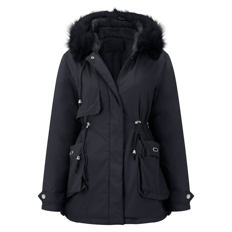 Texiao Cute Tops For Women, Black Oversized Leather Jacket Women