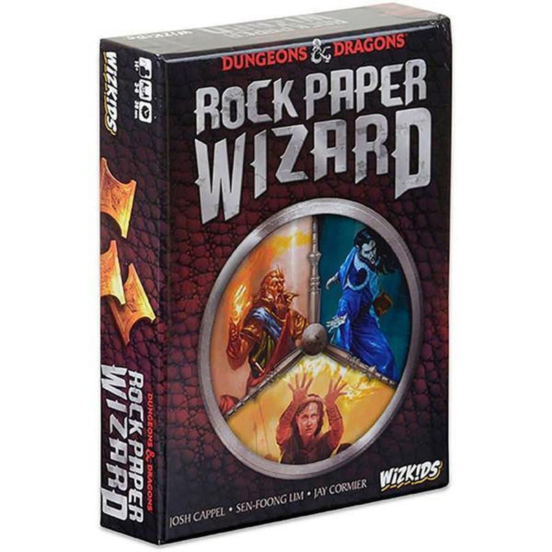 Wizkids Dungeons and Dragons Rock Paper Wizard Board Game