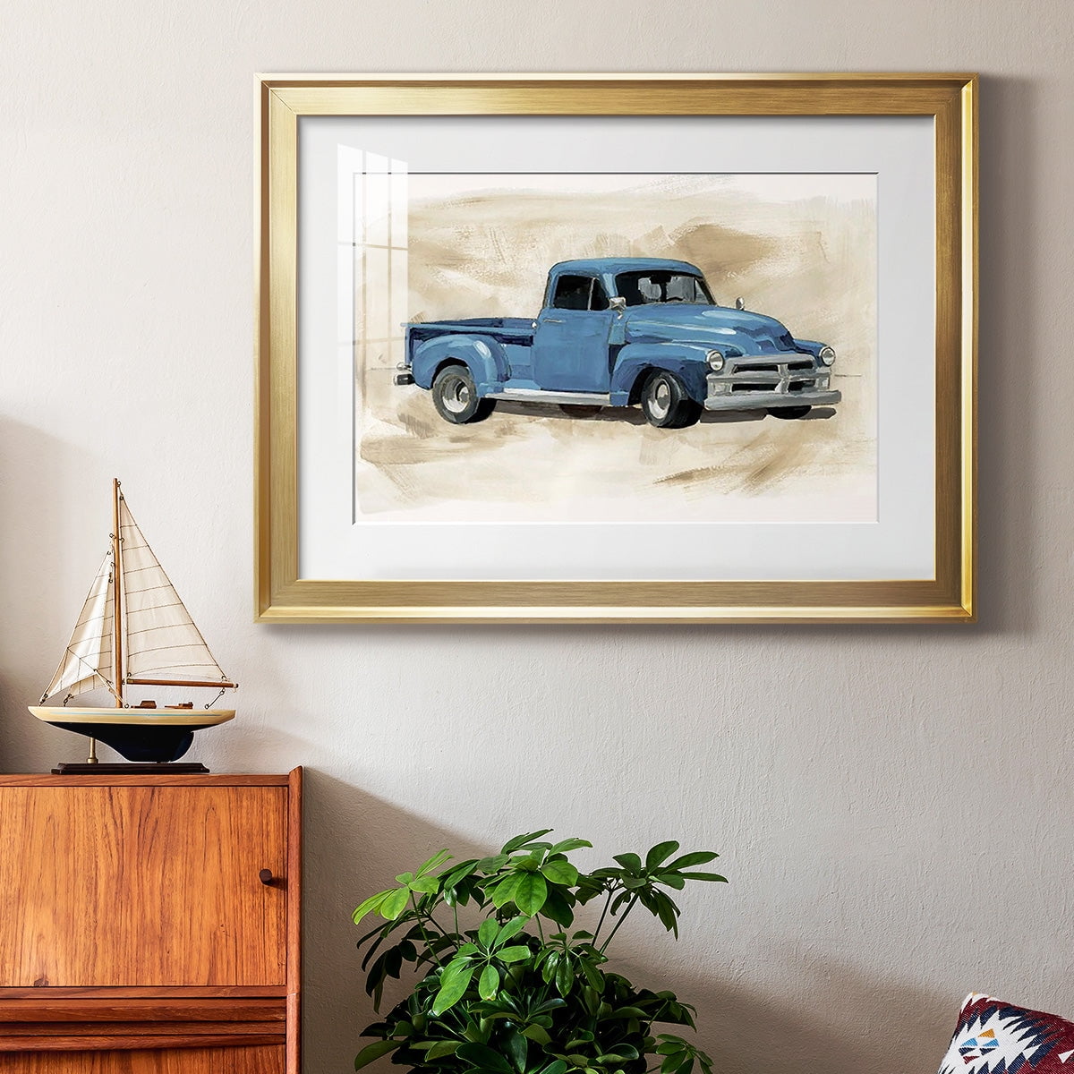 Pickup I Premium Framed Print - Ready to Hang