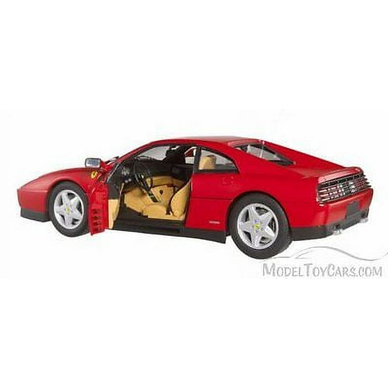 Ferrari 348 1/18スケール 赤 HotWheels 1:18 Ferrari 348 TB 1989 red Foundation X5532