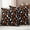 Black White Red Orange, variant on Black White Halloween Ghost Outdoor Waterproof Pillow Covers, Orange Pumpkins Fall Decorative Square Throw Pillowcase Sofa Cushion Sham for Patio/Couch/Chair, 26"x26" 2 Pack