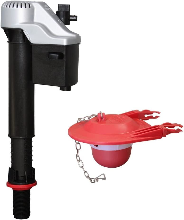 Korky 830MP QuietFILL Platinum Toilet Fill Valve and Premium Large 3