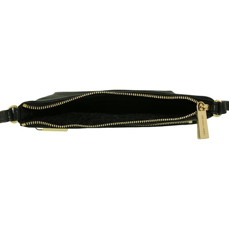 Michael Kors Women&#39;s Small Riley Pebbled Leather Crossbody Leather Cross Body Bag - Black ...