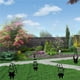 thumbnail image 5 of Bearachild 2021 Pascua Acero Árbol Rama Elfo Decoración Ahuecado Acero Jardín Estatua Acero Silueta Arte Enano Decoración Rama Adornos para el hogar Decoración del hogar No. 4 Bearachild HA043050-04, 5 of 6