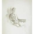 thumbnail image 3 of Theodore Robinson 20x22 Black Modern Framed Museum Art Print Titled - Portrait of a Woman Seated on a Balcony (19th Century), 3 of 5
