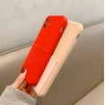 thumbnail image 3 of Color Wallet Phone Case Compatible with iPhone 11 Pro Max, Simple Design, Handmade Purse Protective Business Case Hard Back Covers (Red, iPhone 11 Pro Max), 3 of 7