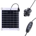 thumbnail image 1 of Fuente De Agua Kits de decoración de jardín con bomba de tanque de peces de acuario con Panel de energía Solar de 12V 10W Tmvgtek Para estrenar, 1 of 9