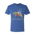 thumbnail image 2 of Wild Bobby, And Into The Forest I Go To Lose My Mind, Animal Lover, Men Premium Tri Blend Tee, Vintage Royal, X-Large, 2 of 4