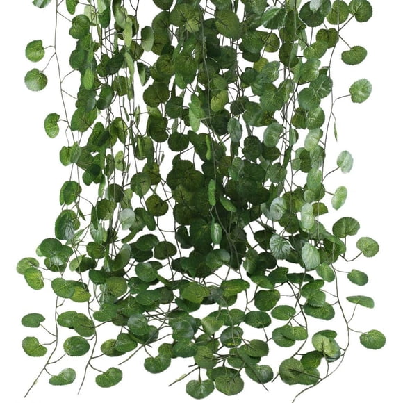 GFDYREE 6 Pack Fake Vines for Room Decor 42Ft Artificial Ivy Vines Greenery Garland Fake Leaves Hanging Plants for Home Bedroom Aesthetic Wedding Party Garden Indoor