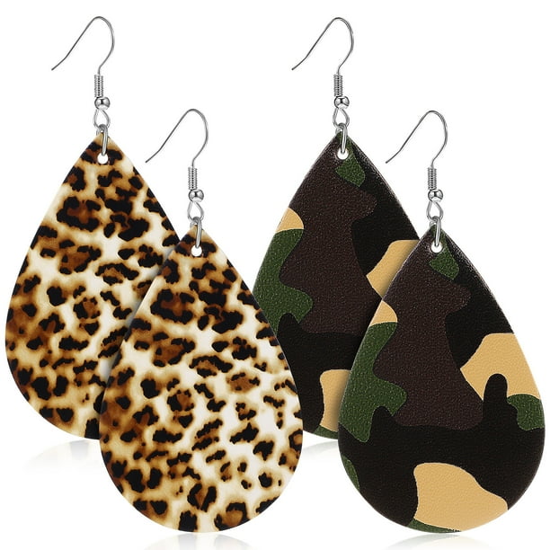 Paparazzi leopard best sale earrings