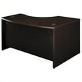 thumbnail image 4 of Pemberly Row Engineered Wood 60x43 Left-Handed L-Bow Desk in Mocha Cherry, 4 of 10