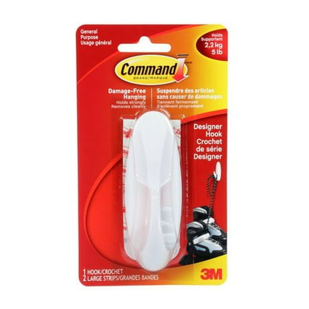 

Command Designer Hook - L White