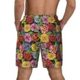 thumbnail image 4 of Balery Daisies Flowers Mens Swim Trunks Swim Shorts for Men Quick Dry Inseam Beach Shorts with Compression Liner Pocket-Small, 4 of 9