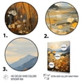 thumbnail image 3 of Designart "pasture Golden Buttercups" Floral Floater Framed Canvas Wall Art, 3 of 7