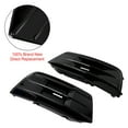thumbnail image 6 of 2PCS Front Bumper Cover Grille Bezel Insert Fit for Audi Q5 2018-2022 Gloss Black, 6 of 16