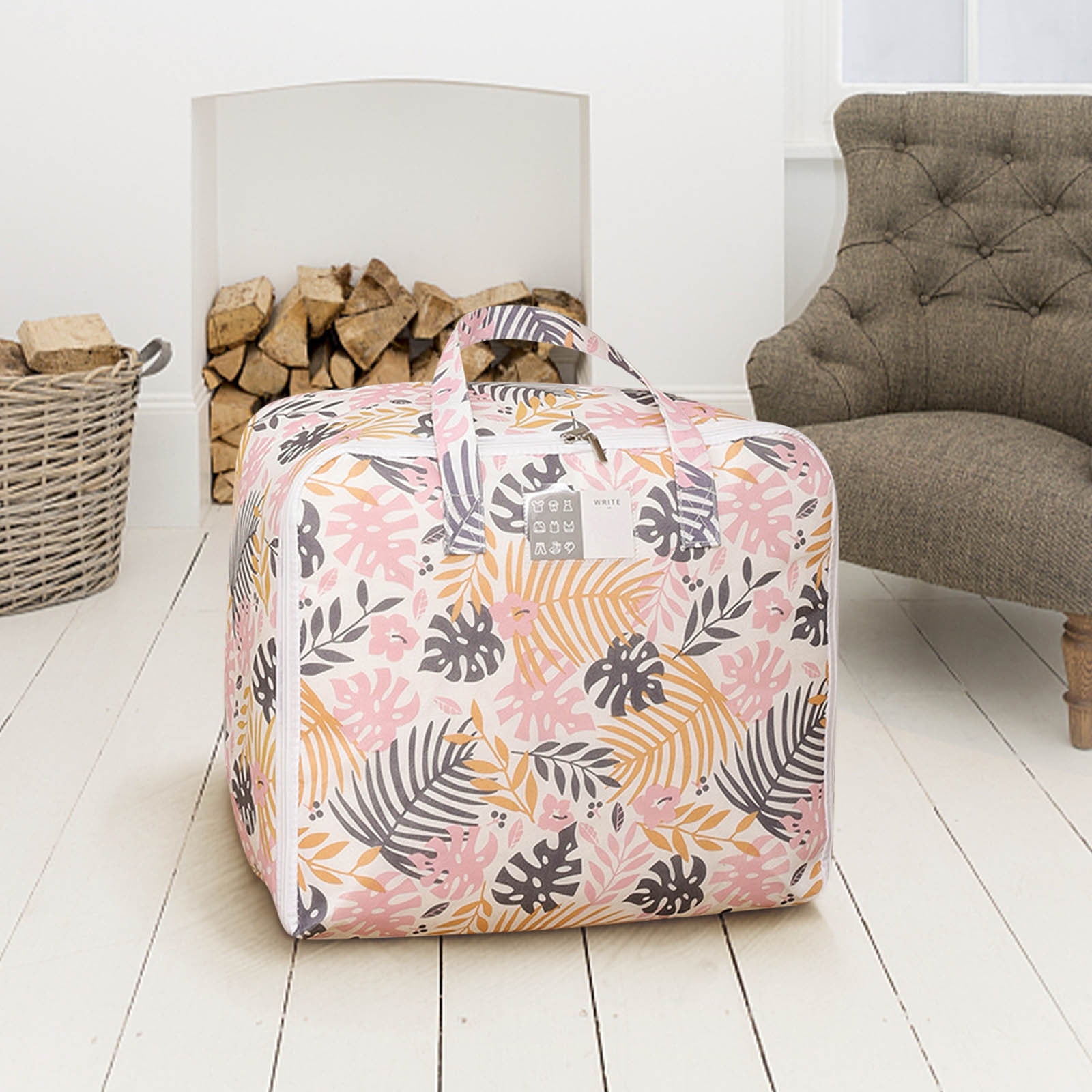 Sac De Rangement Étanche 50x35x18cm - Grande Capacité, Pour Vêtements Ou Couettes