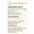 thumbnail image 3 of HerbEra Black Peppercorn Tincture, Herbal Dietary Supplement for Digestive Support, Black Peppercorn (Piper nigrum) Dried Fruit Extract, Natural, Alcohol-Free, Drops 2 oz, 3 of 7