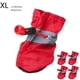 thumbnail image 1 of Xihbxyly Botas para Perros Pequeños, Correas Reflectantes para Seguridad Nocturna, Diseño Impermeable y Antideslizante, Interior de Forro Polar Suave, Protección para Exteriores, Fácil de Usar, Juego, 1 of 7