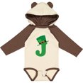 thumbnail image 3 of Inktastic Irish St Patricks Day Letter J Monogram Boys or Girls Long Sleeve Baby Bodysuit, 3 of 5