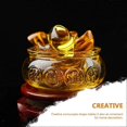 thumbnail image 3 of 1 Set Cornucopia Ornament Exquisite Treasure Bowl Ornament Home Decor with Gold Ingot, 3 of 3