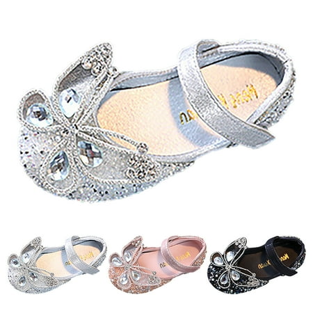 

NECHOLOGY Big Size Boots Fashion Spring And Summer Children Dance Shoes Girl Dress Performance Princess Shoes Baby Snow Gear Pink 5.5 Years